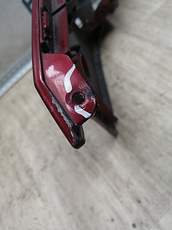 AA044506; Бампер передний; без паркт.; под омыват. (1K0807221D) для Volkswagen Jetta V (2005- 2010)/БУ; Оригинал; Р1, Мелкий дефект; 