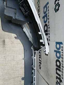 BA000158; Бампер передний; под паркт.; под омыват. (8K0 807 437 AC) для Audi A4 B8/БУ; Оригинал; Р2, Удовлетворительное; 