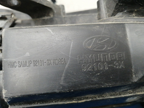Фотография детали AA024329; Фара галоген левая (92101-3X000) для Hyundai Elantra V (2010-2013)/БУ; Оригинал; Р1, Мелкий дефект; . Фото номер 9