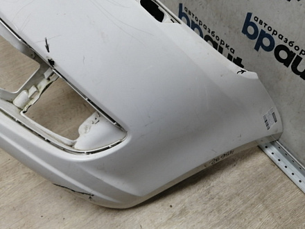 AA045692; Бампер передний; без паркт.; под омыват. (1T0 807 221 M) для Volkswagen Touran II (2010-2015)/БУ; Оригинал; Р1, Мелкий дефект; 