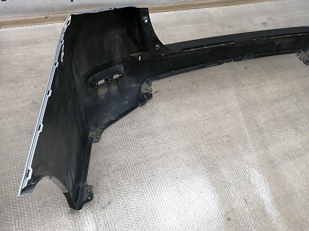 AA018422; Бампер задний; без паркт. (52159-0E907) для Toyota Highlander II рест. (2010 - 2013)/БУ; Оригинал; Р0, Хорошее; (1F7) Серебро металик