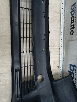 AA045951; Бампер передний; под паркт.; под омыват. (52119-0E220) для Toyota Highlander III (2014 — 2016)/БУ; Оригинал; Р1, Мелкий дефект; 