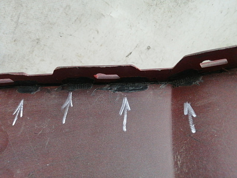 Фотография детали BA000274; Бампер задний, GT Line; под паркт. (86611-K0600) для Kia Soul III (2019-2022)/БУ; Оригинал; Р1, Мелкий дефект; . Фото номер 17