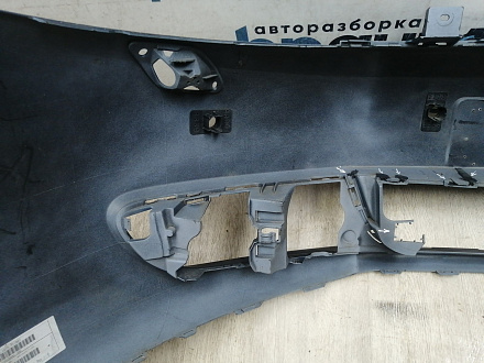 AA045737; Бампер передний; под паркт.; под омыват. (5M0807221N) для Volkswagen Golf Plus II (2009-2014)/БУ; Оригинал; Р1, Мелкий дефект; 