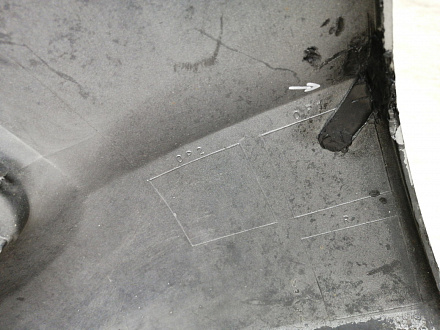 AA045304; Бампер передний; без паркт.; без омыват. (9676285080A) для Citroen C4 II HB (2011-2016)/БУ; Оригинал; Р2, Удовлетворительное; 