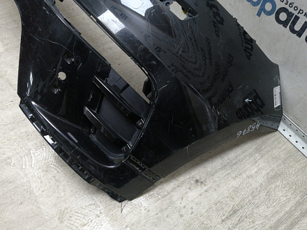 AA045876; Бампер передний; под паркт.; под омыват. (J8A2-17F003-GAW) для Land Rover Range Rover Velar L560 (2017 - 2023)/БУ; Оригинал; Р1, Мелкий дефект; 