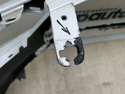 AA045804; Бампер передний; без паркт.; под омыват. (52119-0R280) для Toyota Rav4 50 (2019 -2025)/БУ; Оригинал; Р1, Мелкий дефект; 