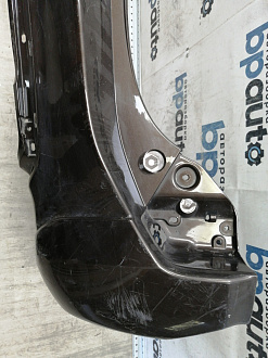 AA044862; Бампер задний; без паркт. (6410D125) для Mitsubishi Pajero Sport III (2015-2020)/БУ; Оригинал; Р1, Мелкий дефект; 