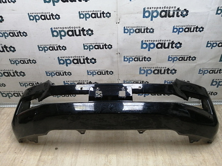 AA045329; Бампер передний; под паркт.; под омыват. (52119-60M50) для Toyota Land Cruiser 200 рест.2 (2015 - 2021)/БУ; Оригинал; Р1, Мелкий дефект; 