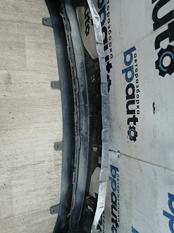 BA000272; Бампер передний; под паркт.; под омыват. (52119-50E80) для Lexus LS IV рест. 2 (2012- 2017)/БУ; Оригинал; Р1, Мелкий дефект; 