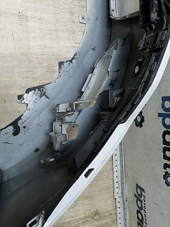 AA045625; Бампер передний; под паркт.; под омыват. (4G0 807 437) для Audi A6 C7/БУ; Оригинал; Р1, Мелкий дефект; 