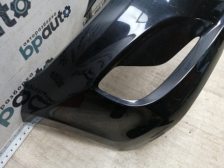 BA000146; Бампер передний; без паркт.; без омыват. (86511-1R000) для Hyundai/БУ; Оригинал; Р1, Мелкий дефект; 