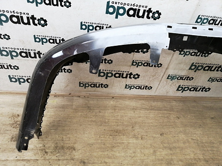 AA029960; Бампер задний, под накладку; под паркт. (85022-1LA0H) для Infiniti QX80 I рест. (2014-2017)/БУ; Оригинал; Р2, Удовлетворительное; 