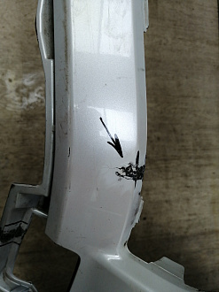 AA045804; Бампер передний; без паркт.; под омыват. (52119-0R280) для Toyota Rav4 50 (2019 -2025)/БУ; Оригинал; Р1, Мелкий дефект; 