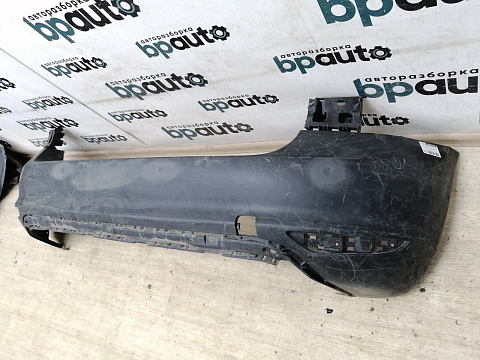 Фотография детали AA018236; Бампер задний, структ., матовый; без паркт. (5L6 807 421) для Skoda Yeti I (2009-2014)/БУ; Оригинал; Р2, Удовлетворительное; . Фото номер 3