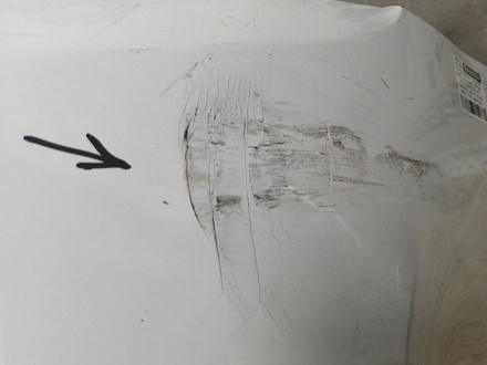 BA000254; Бампер передний, S-line; без паркт.; под омыват. (8R0 807 437 AC) для Audi Q5 I рест. (2012-2017)/БУ; Оригинал; Р1, Мелкий дефект; 