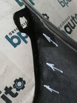 AA046134; Бампер передний; под паркт.; без омыват. (52119-50890) для Lexus LS IV (2006- 2009)/БУ; Оригинал; Р1, Мелкий дефект; 