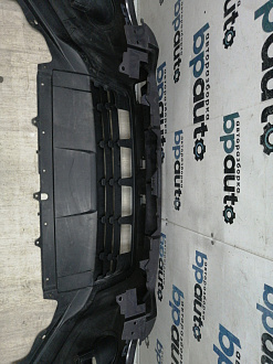 AA045326; Бампер передний; без паркт.; под омыват. (62022-3UB0H) для Nissan X-Trail II (T31) рест. (2011-2015)/БУ; Оригинал; Р1, Мелкий дефект; 