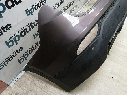 AA044921; Бампер задний (86611-2W000) для Hyundai Santa Fe III (2012 - 2015)/БУ; Оригинал; Р1, Мелкий дефект; 