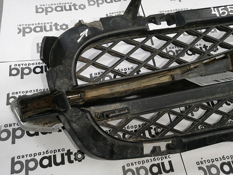 Фотография детали AA045559; Решётка переднего бампера левая (8X23-15K233-BC) для Jaguar XF I (2008-2011)/БУ; Оригинал; Р1, Мелкий дефект; . Фото номер 10