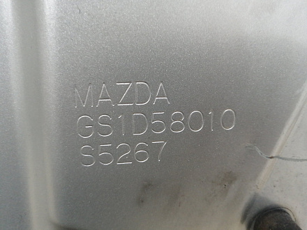 AA014317; Дверь передняя правая (GSYD5802X) для Mazda 6 GH/БУ; Оригинал; Р1, Мелкий дефект; 