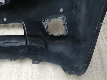 AA046003; Бампер передний; под паркт.; под омыват. (52119-60E01) для Toyota Land Cruiser Prado 150 (2010 — 2013)/БУ; Оригинал; Р1, Мелкий дефект; 