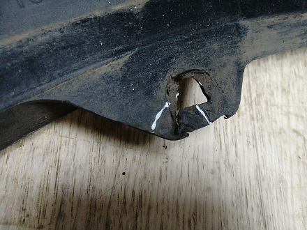 BA000219; Бампер передний, до 2010г; без паркт.; под омыват. (62022-JK60H) для Infiniti G (2006-2013)/БУ; Оригинал; Р1, Мелкий дефект; 