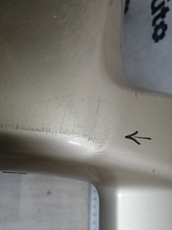 AA045780; Бампер передний; без паркт.; под омыват. (52119-42730) для Toyota Rav4 30 рест. V 2.4 (2009 - 2010)/БУ; Оригинал; Р1, Мелкий дефект; 