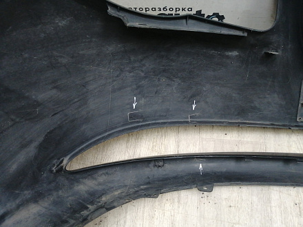 AA044984; Бампер передний; без паркт.; без омыват. (86511-2H000) для Hyundai Elantra IV (HD) (2006-2011)/БУ; Оригинал; Р2, Удовлетворительное; 