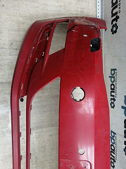 BA000222; Бампер передний; под паркт.; под омыват. (5G0807221) для Volkswagen Golf/БУ; Оригинал; Р2, Удовлетворительное; 