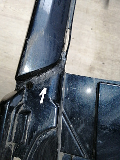 AA045400; Бампер передний; под паркт.; под омыват. (52119-06C40) для Toyota Camry/БУ; Оригинал; Р1, Мелкий дефект; 