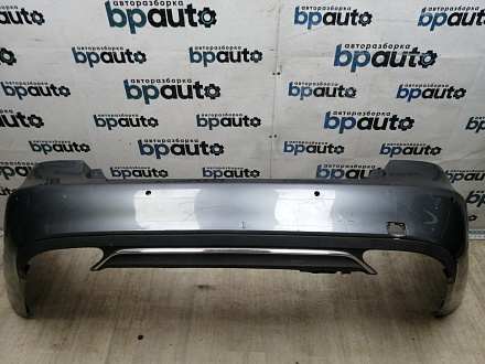 AA045468; Бампер задний; под паркт. (A2128857625) для Mercedes-Benz E-klasse IV Sedan рест. (W212) (2013-2016)/БУ; Оригинал; Р1, Мелкий дефект; 