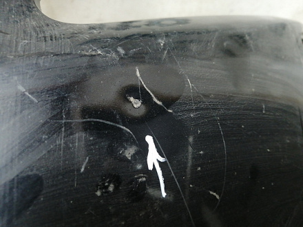 BA000171; Бампер передний, S-line; под паркт.; под омыват. (8T0 807 437 D) для Audi A5/БУ; Оригинал; Р1, Мелкий дефект; 