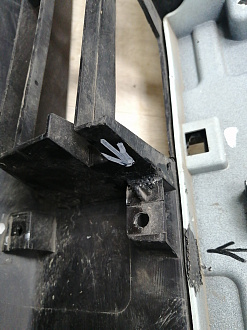 AA045824; Бампер передний; под паркт.; без омыват. (602002155AA) для Omoda C5 (2022- н.в.)/БУ; Оригинал; Р1, Мелкий дефект; 