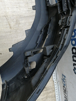 BA000162; Бампер передний; под паркт.; под омыват. (4G0 807 437) для Audi A6 C7/БУ; Оригинал; Р1, Мелкий дефект; 