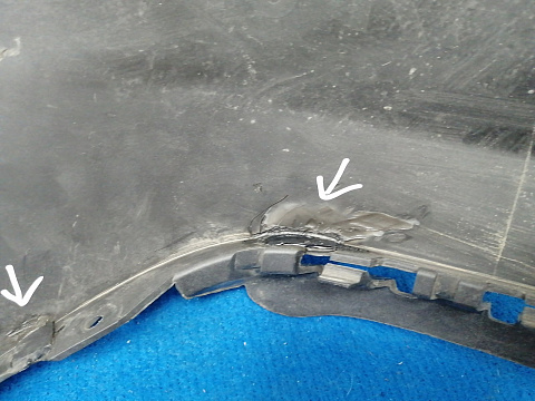Фотография детали AA027941; Бампер задний правая часть (95489526) для Chevrolet Captiva | рест. 2 (2013-2016)/БУ; Оригинал; Р1, Мелкий дефект; . Фото номер 8