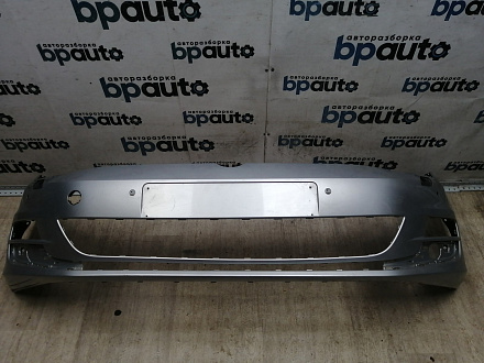 BA000225; Бампер передний; под паркт.; под омыват. (5G0807221) для Volkswagen Golf/БУ; Оригинал; Р1, Мелкий дефект; 