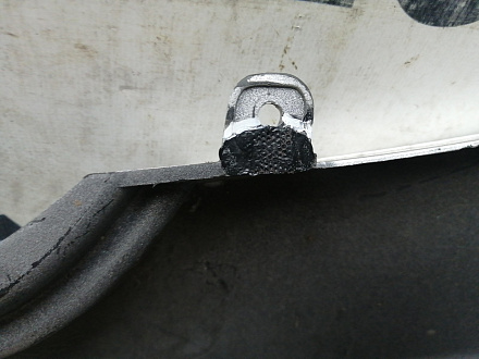 AA045613; Бампер задний; без паркт. (86611-4L200) для Hyundai Solaris I HB (2010- 2014)/БУ; Оригинал; Р1, Мелкий дефект; 