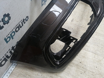 BA000256; Бампер передний, S-line; без паркт.; под омыват. (8R0 807 437 AC) для Audi Q5 I рест. (2012-2017)/БУ; Оригинал; Р1, Мелкий дефект; 