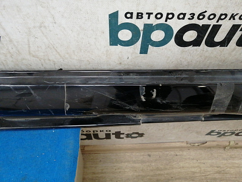 Фотография детали AA031776; Накладка порога левая (75806-60050) для Toyota Land Cruiser Prado/БУ; Оригинал; Р2, Удовлетворительное; . Фото номер 3
