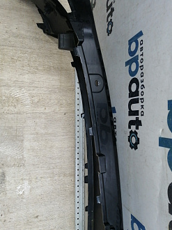 AA045876; Бампер передний; под паркт.; под омыват. (J8A2-17F003-GAW) для Land Rover Range Rover Velar L560 (2017 - 2023)/БУ; Оригинал; Р1, Мелкий дефект; 