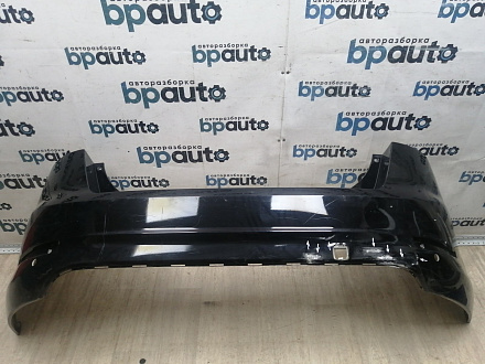 BA000236; Бампер задний; под паркт. (BS71-F17906-A) для Ford Mondeo Sedan IV рест. (2010- 2014)/БУ; Оригинал; Р1, Мелкий дефект; 