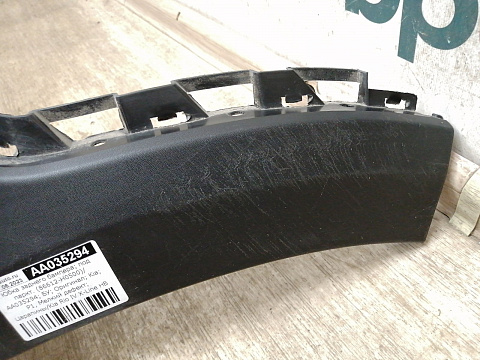 Фотография детали AA035294; Юбка заднего бампера; под паркт. (86612-H0500) для Kia Rio IV X-Line HB (2017- 2020)/БУ; Оригинал; Р1, Мелкий дефект; . Фото номер 6