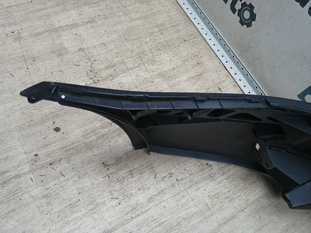 AA044498; Бампер передний; без паркт.; под омыват. (1K0807221D) для Volkswagen Jetta V (2005- 2010)/БУ; Оригинал; Р1, Мелкий дефект; 