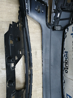 AA045881; Бампер передний; под паркт.; под омыват. (J8A2-17F003-GAW) для Land Rover Range Rover Velar L560 (2017 - 2023)/БУ; Оригинал; Р1, Мелкий дефект; 