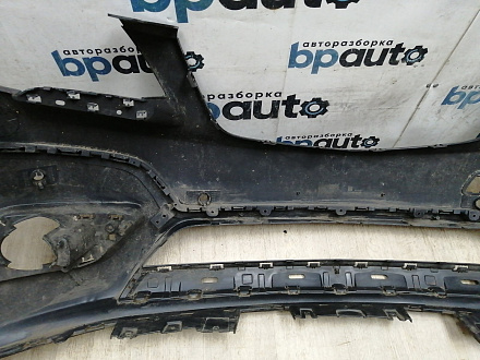AA045352; Бампер передний; под паркт.; под омыват. (95122388) для Opel Mokka (2012 - 2015)/БУ; Оригинал; Р1, Мелкий дефект; 