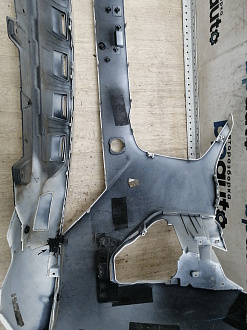 AA045930; Бампер передний; без паркт.; без омыват. (2803105XST01A) для Haval Jolion I (2021-2023)/БУ; Оригинал; Р2, Удовлетворительное; 