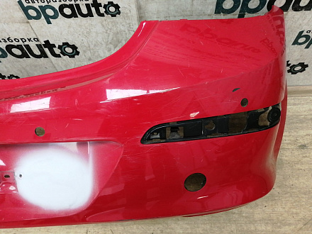 AA033695; Бампер задний; под паркт. (24460512) для Opel Astra H GTC 3D (2005 — 2011)/БУ; Оригинал; Р1, Мелкий дефект; 