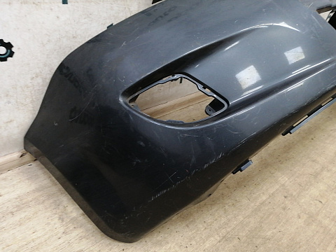 Фотография детали AA029586; Бампер передний; без паркт.; без омыват. (86500-1H000) для Kia CEED/БУ; Оригинал; Р1, Мелкий дефект; . Фото номер 7