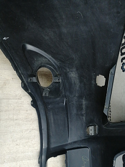 BA000184; Бампер передний; без паркт.; под омыват. (52119-05190) для Toyota Avensis/БУ; Оригинал; Р1, Мелкий дефект; 